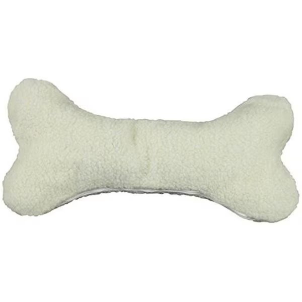 Carolina Pet 017870 Bone Shaped Pillow Toy - Natural; Medium, Carolina Pet Company, Mfr#: 17870